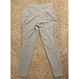 LULULEMON SenseKnit High-Rise Gray Running Leggings, Women’s Size 16